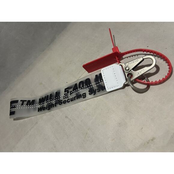 Off - White Lanyard Strap Weight Securing System TM Will 5400 lbs ZIP Tied - Picture 1 of 7
